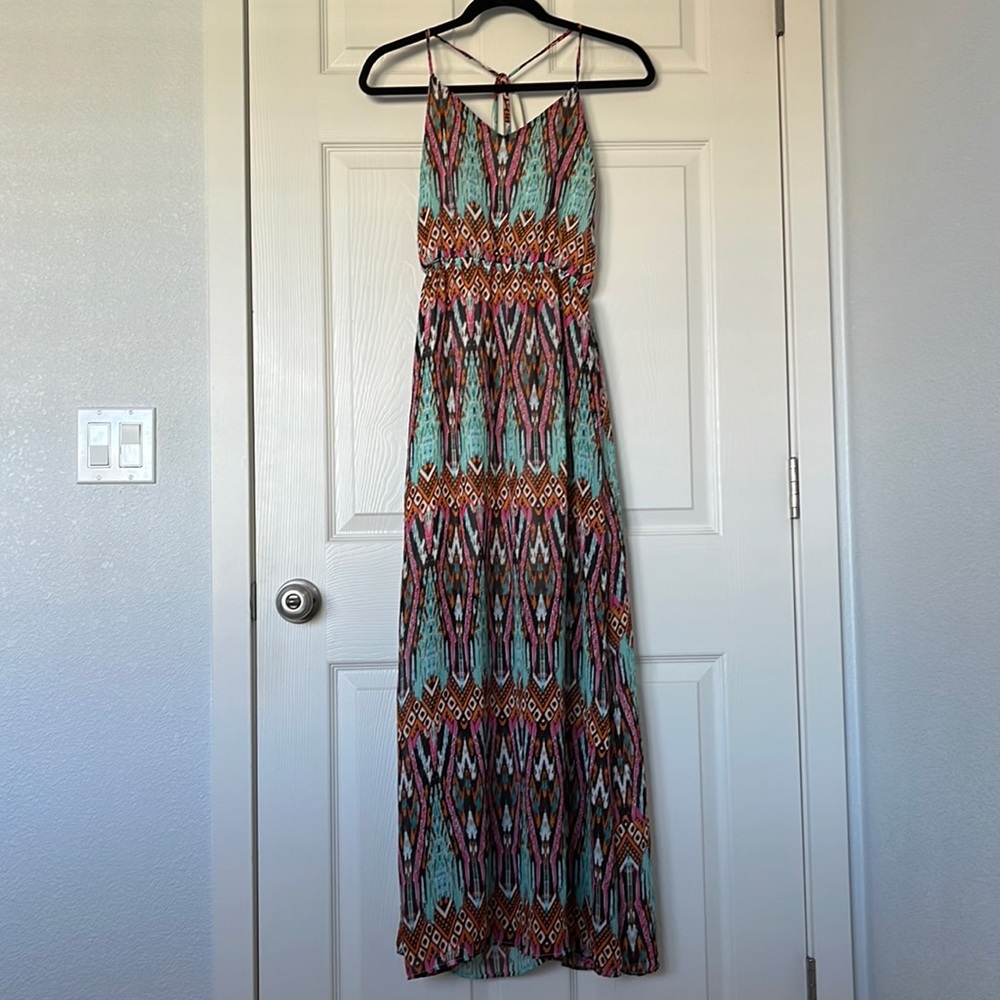 Lace and Whiskey Vacation Maxi Dress